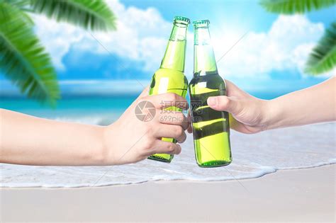 海边喝酒图片素材-正版创意图片501011798-摄图网