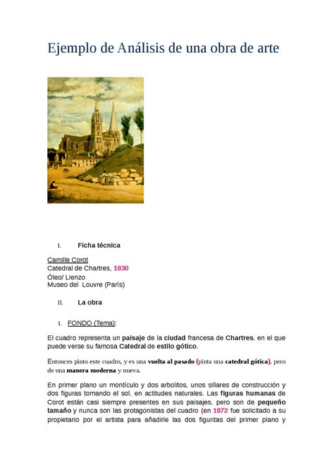 ejemplo analisis obra de arte - Ejercicios de Comunicación Audiovisual ...