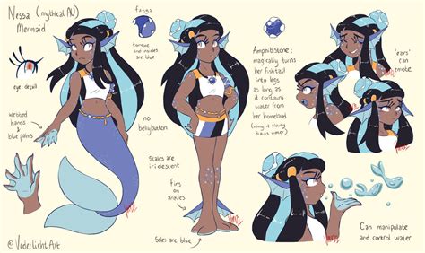 Pokemon Mythical AU - Nessa by VederlichtArt on DeviantArt