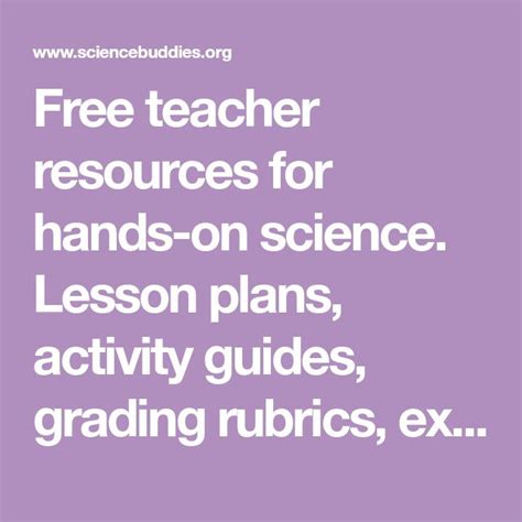 Image result for Science Lesson Plans Free