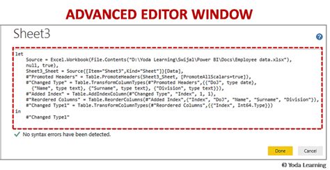 Image result for Power Query Editor How to Save Dat