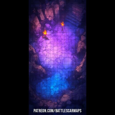 Dead End Battle Map, Dnd Battle Map, D&D, Battlemap, Dungeons and ...