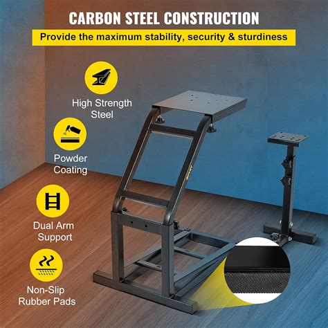 VEVOR Racing Simulator Steering Wheel Stand for G29, India | Ubuy