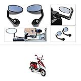 Fiem 20SVM Side View Mirror for TVS Scooty Pep (Pink): Amazon.in: Car ...