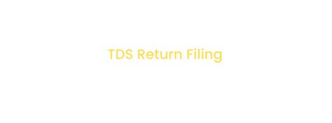 TDS Return Filing 的图像结果