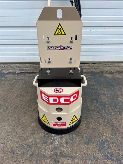 EDCO SEC-1.5L 1.5HP Magna-Trap Concrete Grinder Works Great 120 Volts L ...