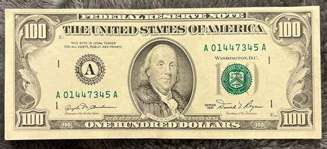 1981 $100 Bills, Possible Misprint? - Coin Community Forum