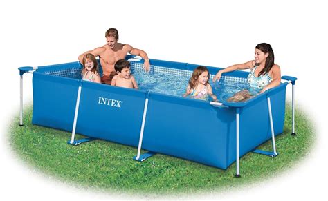 Image result for Intex Rectangle Above Ground Pool 2M