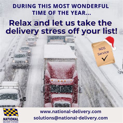 National Delivery Systems, Inc on LinkedIn: #nds #delivery # ...