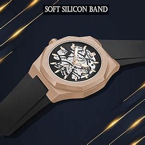 Buy ALTURA Onyx Skeleton Automatic Watch Mechanical Wrist Watch For Men ...