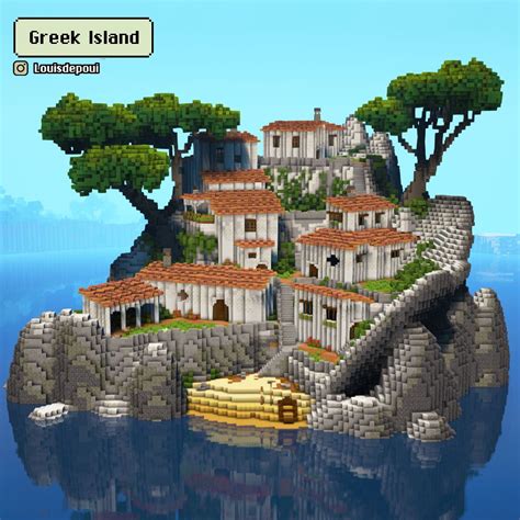 Image result for Minecraft Greek Build Tutorial