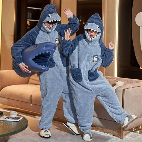 Shark Onesie Pajamas Costume For Sale | EZ Onesie