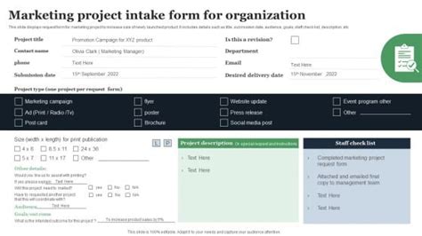 Image result for Sample Strategy Project Intake Forms