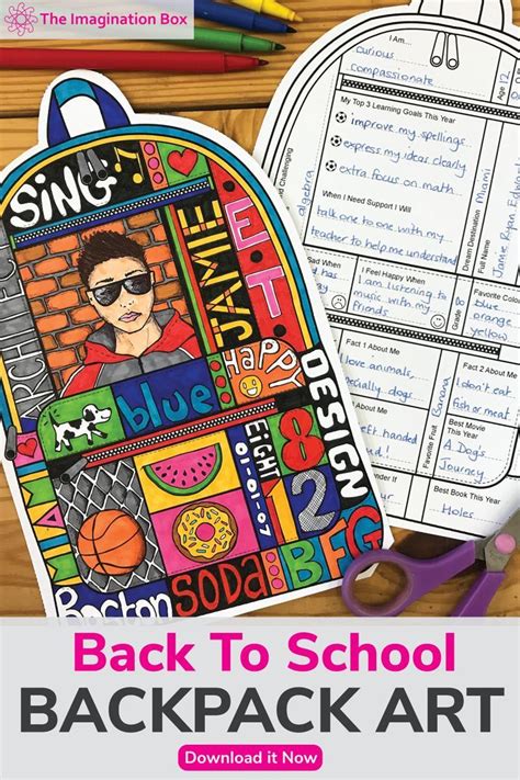 back to school art