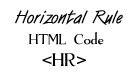 Image result for Horizontal Rule HTML