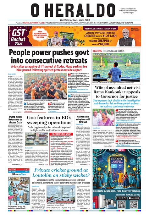 O Herald 30-09-2025 - oHeraldo ePaper – English & Dainik Marathi ...
