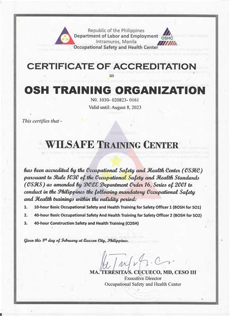 WilSafe Training Center