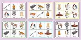 Initial /b/ Sound Bingo and Lotto Game - SALT