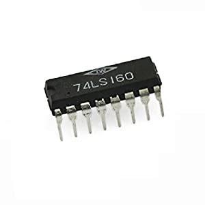 Generic 5pcs 74LS160 74LS160AP IC Synchronous Presettable BCD Decade ...