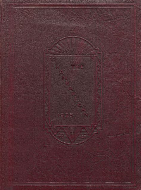 1925 yearbook from Kankakee High School from Kankakee, Illinois for sale