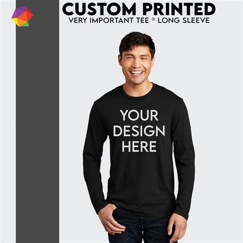 Custom Long Sleeve T-shirts Printed T-shirt, Best Selling Tshirt ...