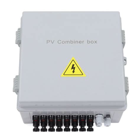 Buy PV Combiner Box, Backflow Prevention Diode 10A Current Fuse 8 ...