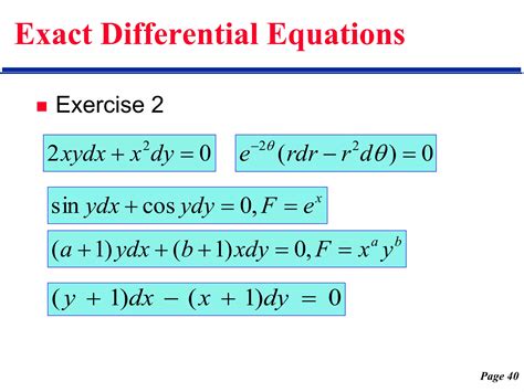 Differential Equations Method First Order 的图像结果