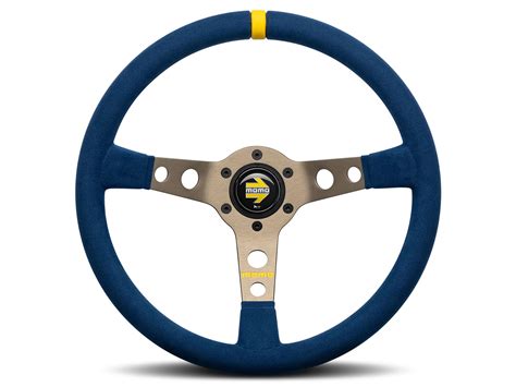 Momo mod.07 blue edition steering wheel - blue microfibre VMD07MCBLU35R - VMD07MCBLU35R | Design 911