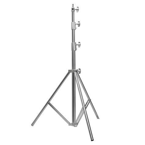 HIFFIN Stainless Steel Heavy Duty 99.06-279.4 CM Adjustable Light Stan