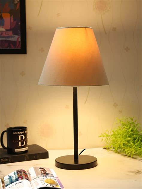 Buy BTR CRAFTS Black Metal Table Lamp, Side Table lamp for Bedroom ...