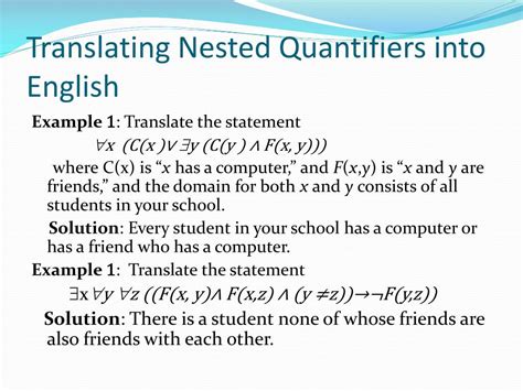 Image result for Nested Qiantifiers
