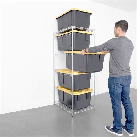 Costco Storage Rack Storage Bin Shelf. Thanks To @Emelyne | DIY Reno