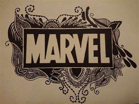 Image result for Marvel Logo Drawing