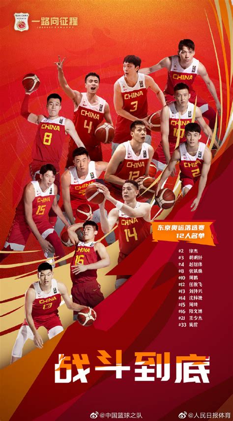 2019年篮球世界杯，中国男篮国家队12人大名单出炉 - 每日头条