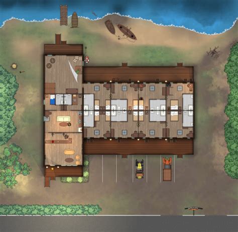 Scenario Map Pack #3 - Servants of the Lake Asset Pack | Cthulhu Architect