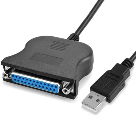 Mak World® USB to DB25 IEEE-1284 Parallel Printer Cable Adapter Male to ...
