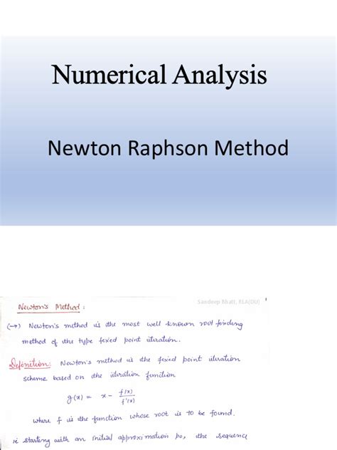 Image result for Newton-Raphson Method Worksheet PDF