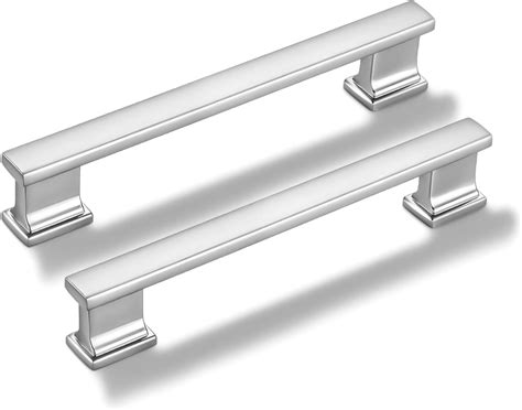 BOSSYCDECO 10 Pack 5 Inch Silver Cabinet Handles Cabinet Pulls Silver ...