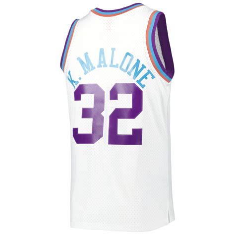 White karl malone jersey new arrivals