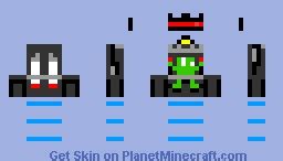 Alien Robot Minecraft Skin 的图像结果