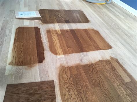 Bona Stain Colors on White Oak Floor
