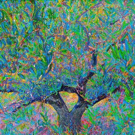 HAPPY OLIVE Painting by Arttrn Trnski | Saatchi Art
