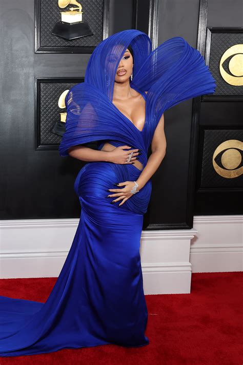 Cardi B Red Carpet Yellow Dress at Violet Charette blog