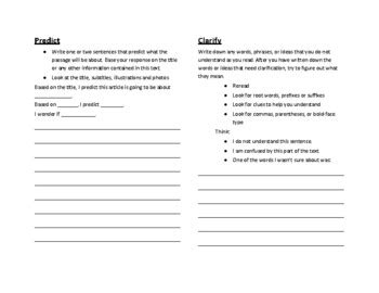 Note Taking Worksheets 的图像结果