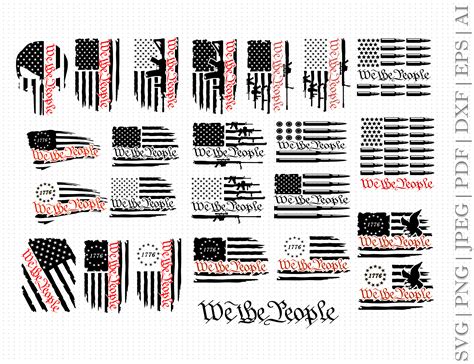 1776 We The People Flag Svg Shop Buy | www.pinnaxis.com