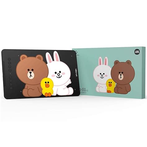 Buy XP-PEN Drawing Tablet Deco01V2 Line Friends Edition Graphics Tablet ...