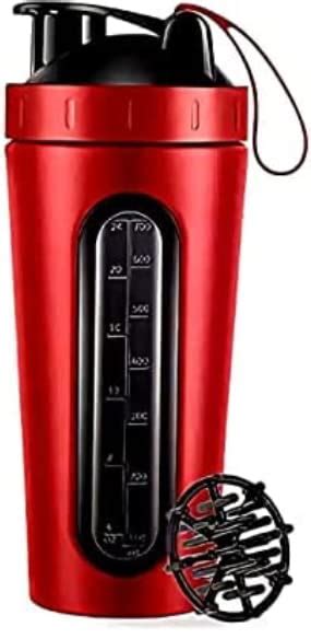 JAY Stainless Steel, Visible Window, Leak Proof, BPA-Free Shaker (750 ...