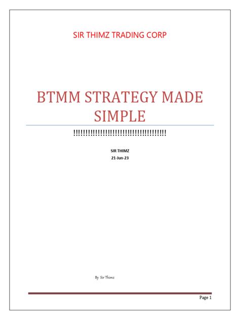 Btmm Strategy 的图像结果