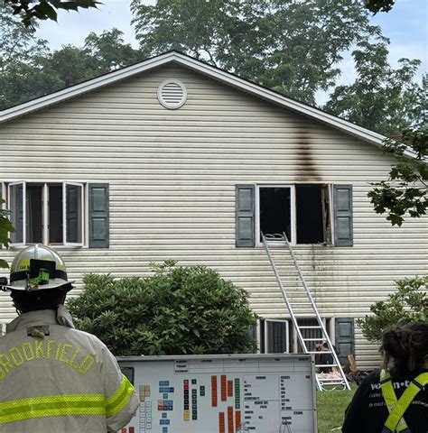 No injuries reported in house fire on Lexington Drive in Brookfield