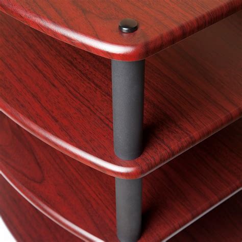 Buy Pangea Audio Vulcan Four Shelf Audio Rack, Media Stand, and ...